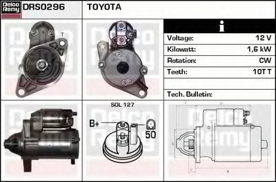 Стартер Remanufactured REMY (Light Duty) DELCO REMY купить