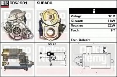 Стартер Remanufactured REMY (Light Duty) DELCO REMY купить