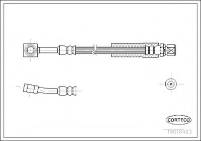 Тормозной шланг CORTECO купить