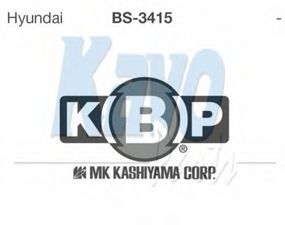 Комплект тормозных колодок MK KASHIYAMA KAVO PARTS купить