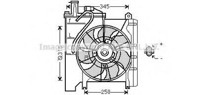 Вентилятор, охлаждение двигателя AVA QUALITY COOLING купить