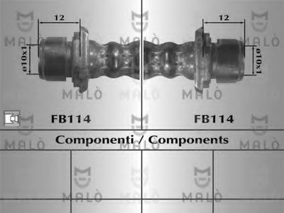 Тормозной шланг MALÒ купить