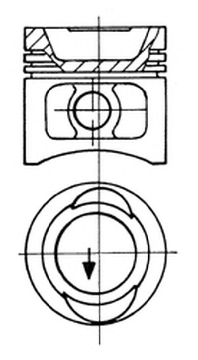 Поршень KOLBENSCHMIDT купить