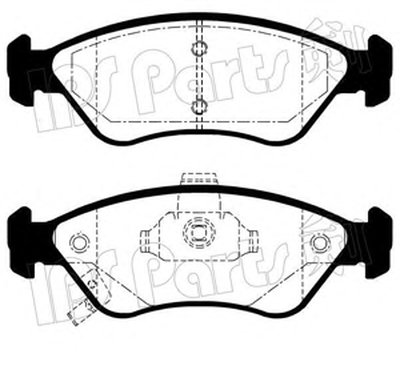 Комплект тормозных колодок, дисковый тормоз IPS Parts IPS Parts купить