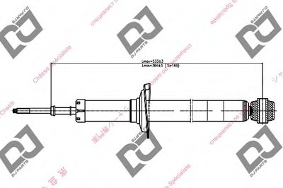 Амортизатор DJ PARTS купить