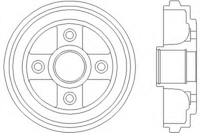 Тормозной барабан HELLA PAGID купить