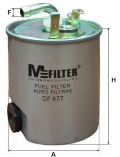 Фільтр паливний Sprinter/Vito (638) CDI (з підігрівом)