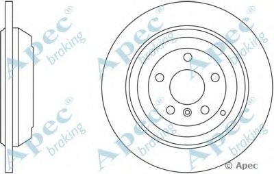 Тормозной диск APEC braking купить