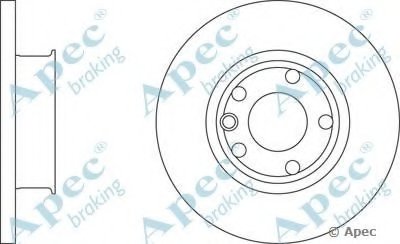 Тормозной диск APEC braking купить