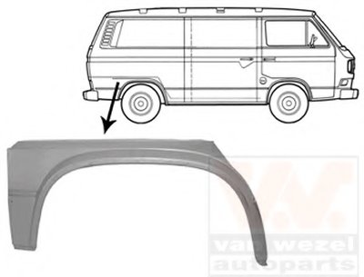 Боковина VAN WEZEL купить