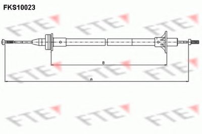 Тросик сцепления FTE купить