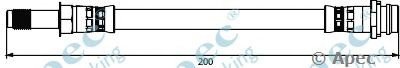 Тормозной шланг APEC braking купить