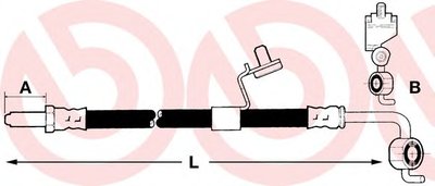Тормозной шланг BREMBO купить