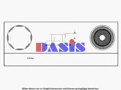 Пробка радиатора AKS DASIS купить