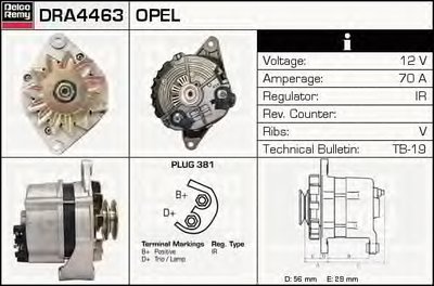 Генератор Remanufactured REMY (Light Duty) DELCO REMY купить