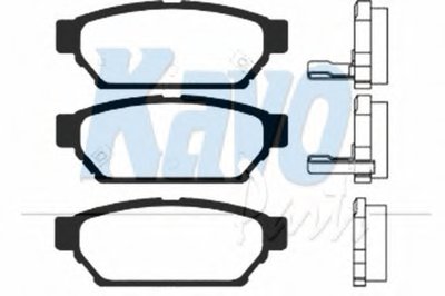 Комплект тормозных колодок, дисковый тормоз MK KASHIYAMA KAVO PARTS купить