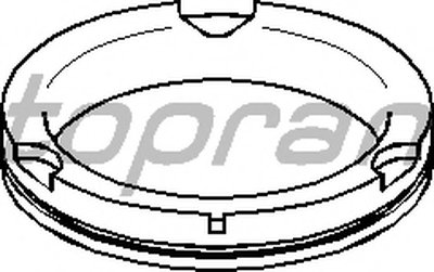Подшипник качения, опора стойки амортизатора TOPRAN купить