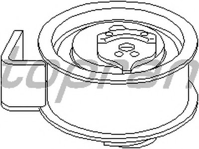 Натяжной ролик, ремень ГРМ TOPRAN купить
