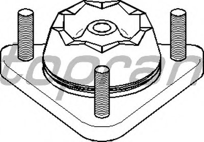 Опора стойки амортизатора TOPRAN купить
