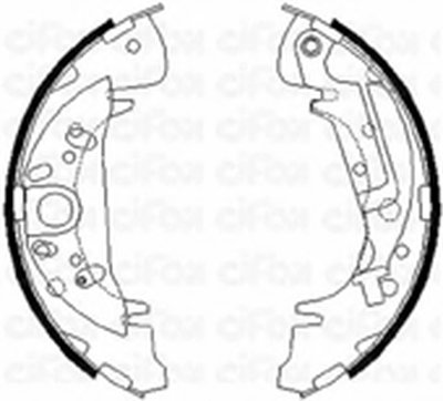 Комплект тормозных колодок CIFAM купить