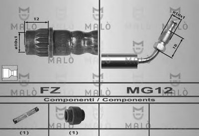 Тормозной шланг MALÒ купить