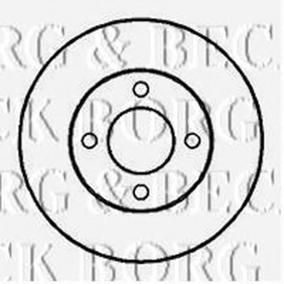 Тормозной диск BORG & BECK купить