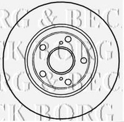 Тормозной диск BORG & BECK купить