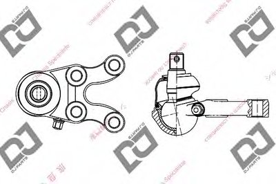 Шаровой шарнир DJ PARTS купить