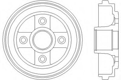 Тормозной барабан HELLA PAGID купить