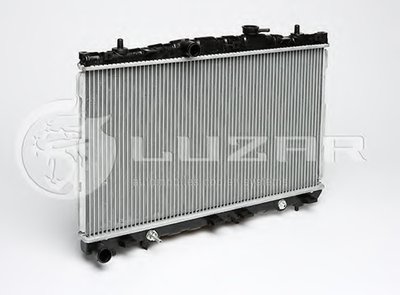 Радиатор охлаждения Elantra 1.6/1.8/2.0 (00-) АКПП (660*375*16) (LRc HUEl00210) Luzar