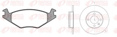 Комплект тормозов, дисковый тормозной механизм Twin Kit REMSA купить