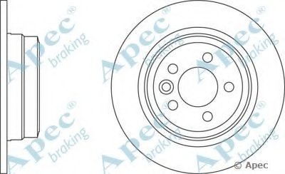 Тормозной диск APEC braking купить