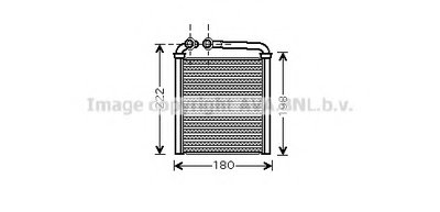 Теплообменник, отопление салона AVA QUALITY COOLING купить