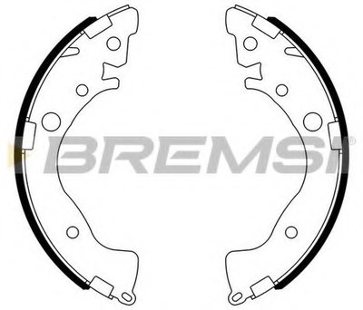 Комплект тормозных колодок BREMSI купить