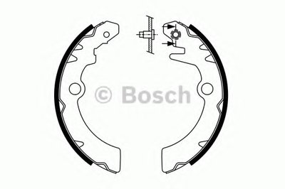 Комплект тормозных колодок BOSCH купить