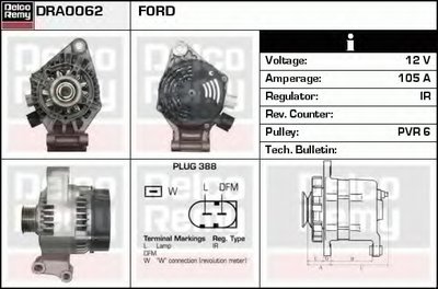 Генератор Remanufactured REMY (Light Duty) DELCO REMY купить