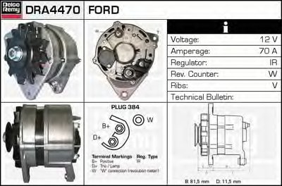 Генератор Remanufactured REMY (Light Duty) DELCO REMY купить