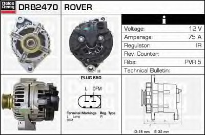 Генератор Remanufactured REMY (Light Duty) DELCO REMY купить