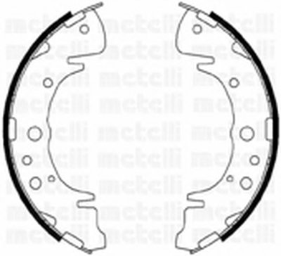 Комплект тормозных колодок METELLI купить