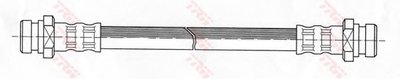 Тормозной шланг Przewуd hamulcowy elastyczny tyі L/P (dі. 230mm, M10x1/M10x1) MITSUBISHI CARISMA, SP