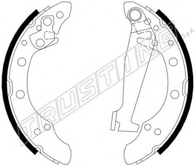 Комплект тормозных колодок REPARATION KIT TRUSTING купить