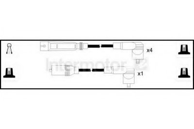 Комплект проводов зажигания Intermotor STANDARD купить