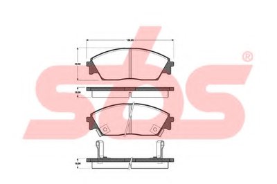 Комплект тормозных колодок, дисковый тормоз sbs купить