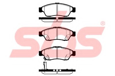 Комплект тормозных колодок, дисковый тормоз sbs купить
