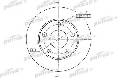 Тормозной диск PATRON купить