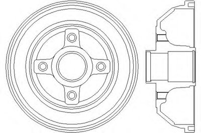 Тормозной барабан HELLA PAGID купить