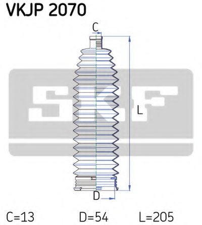 Комплект пылника, рулевое управление SKF купить