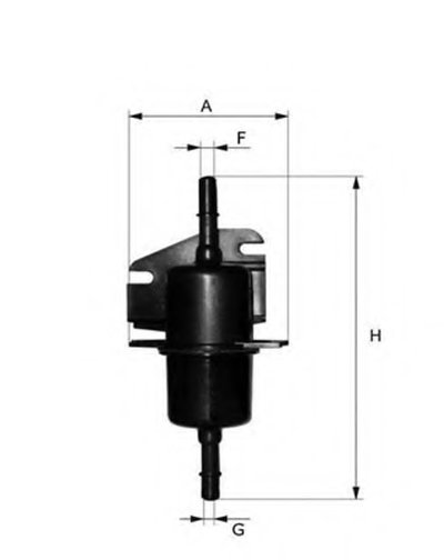 Топливный фильтр ACTIV OPEN PARTS купить