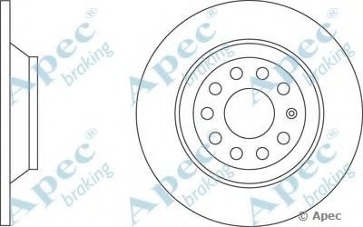 Тормозной диск APEC braking купить