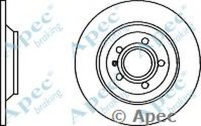 Тормозной диск APEC braking купить